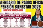 Pensión Bienestar Mujeres y Discapacidad 2026: apellidos que cobran hoy 18 de abril