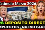 IRS confirma pago de ayuda por depósito directo de $1,390 en abril 2026