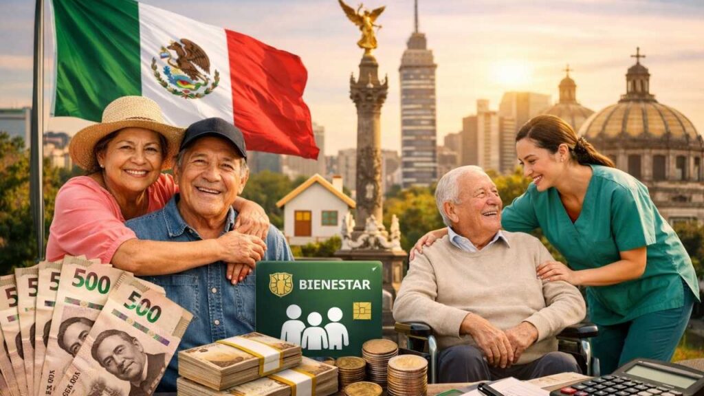 México anuncia apoyos de $3,000 mensuales – requisitos y calendario de pagos abril 2026