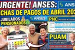 Jubilados ANSES: aumento abril 2026 + bono $70.000, cómo cobrar según DNI