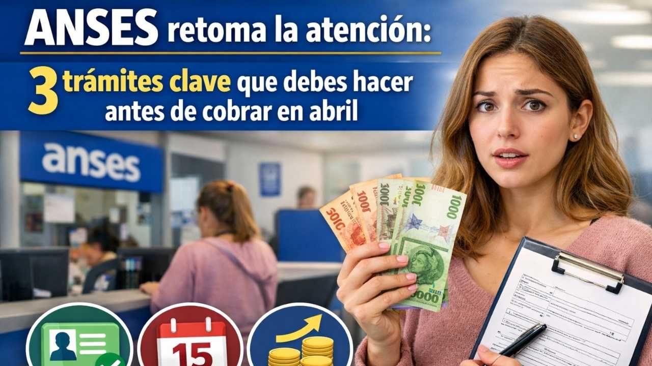 ANSES retoma la atención: 3 trámites clave que debes hacer antes de cobrar en abril
