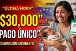 Asignación por nacimiento $30,000 únicos, cómo solicitarla y cuándo se acredita en marzo