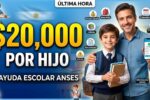 Ayuda escolar anual ANSES $20,000 por hijo, inscripción y calendario de acreditación marzo–abril