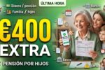 Complemento de pensión por hijos €400 extra, cómo solicitarlo y cuándo se recibe en 2026