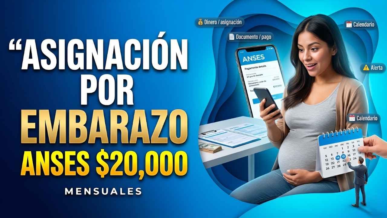 Asignación por embarazo ANSES: $20,000 mensuales, quiénes acceden y cuándo se deposita
